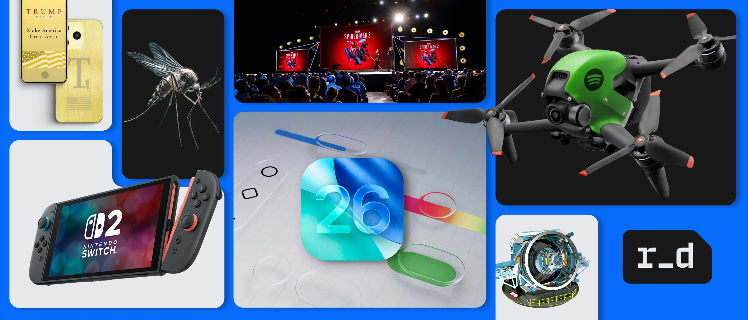 Дайджест: Золотий «батон» Трампа, українські дрони від Spotify, літня презентація Apple та нові функції AI