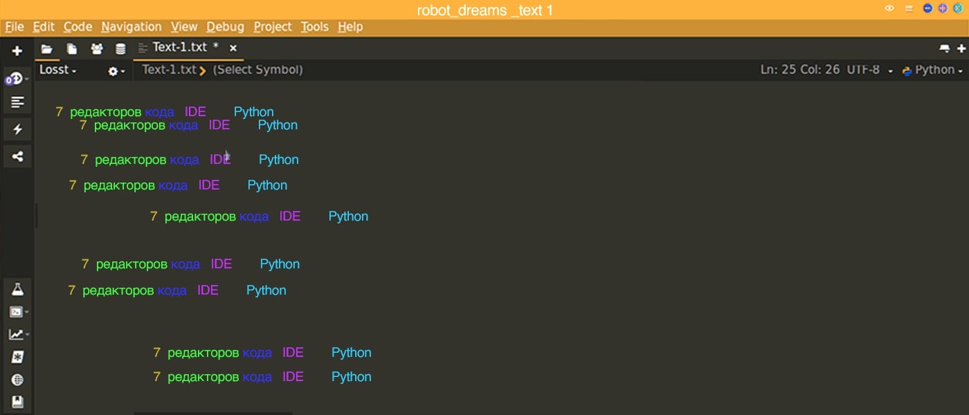 7 редакторов кода и IDE для Python