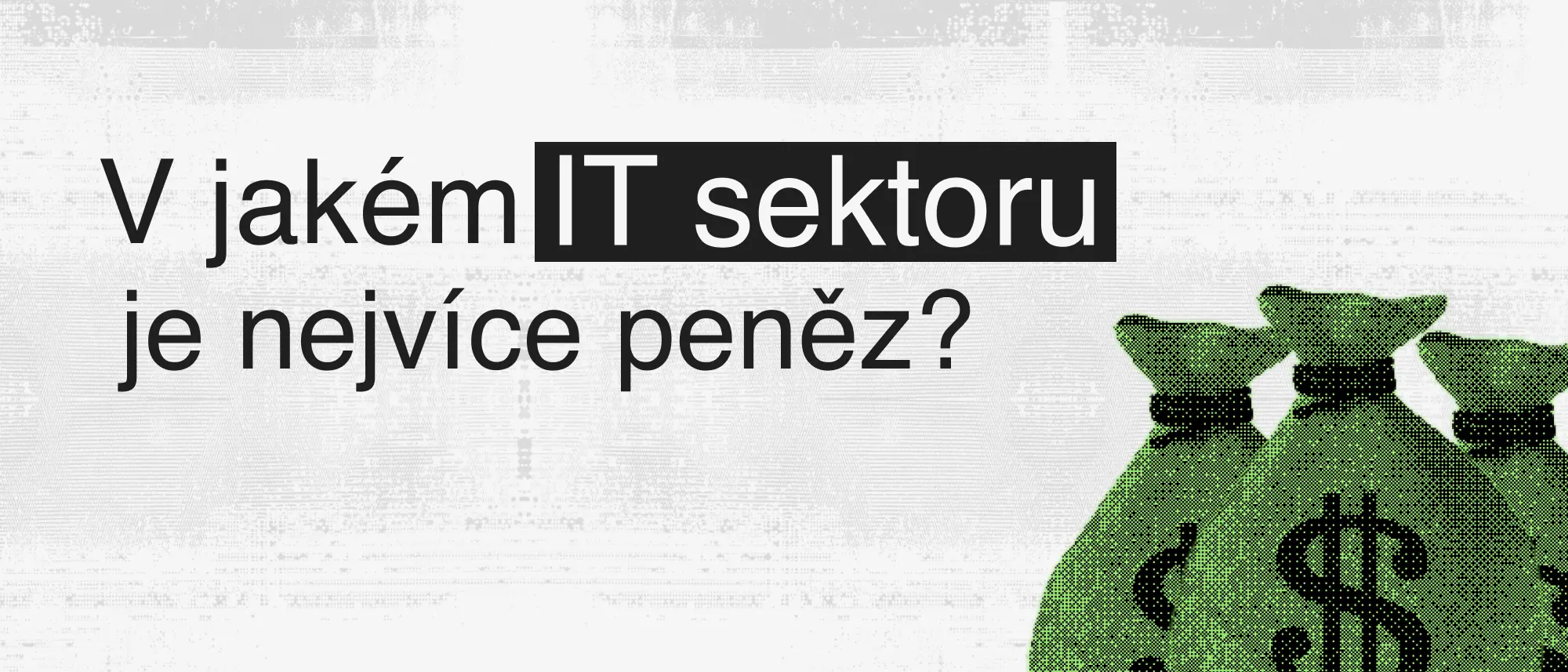 V jakém IT sektoru je nejvíce peněz?