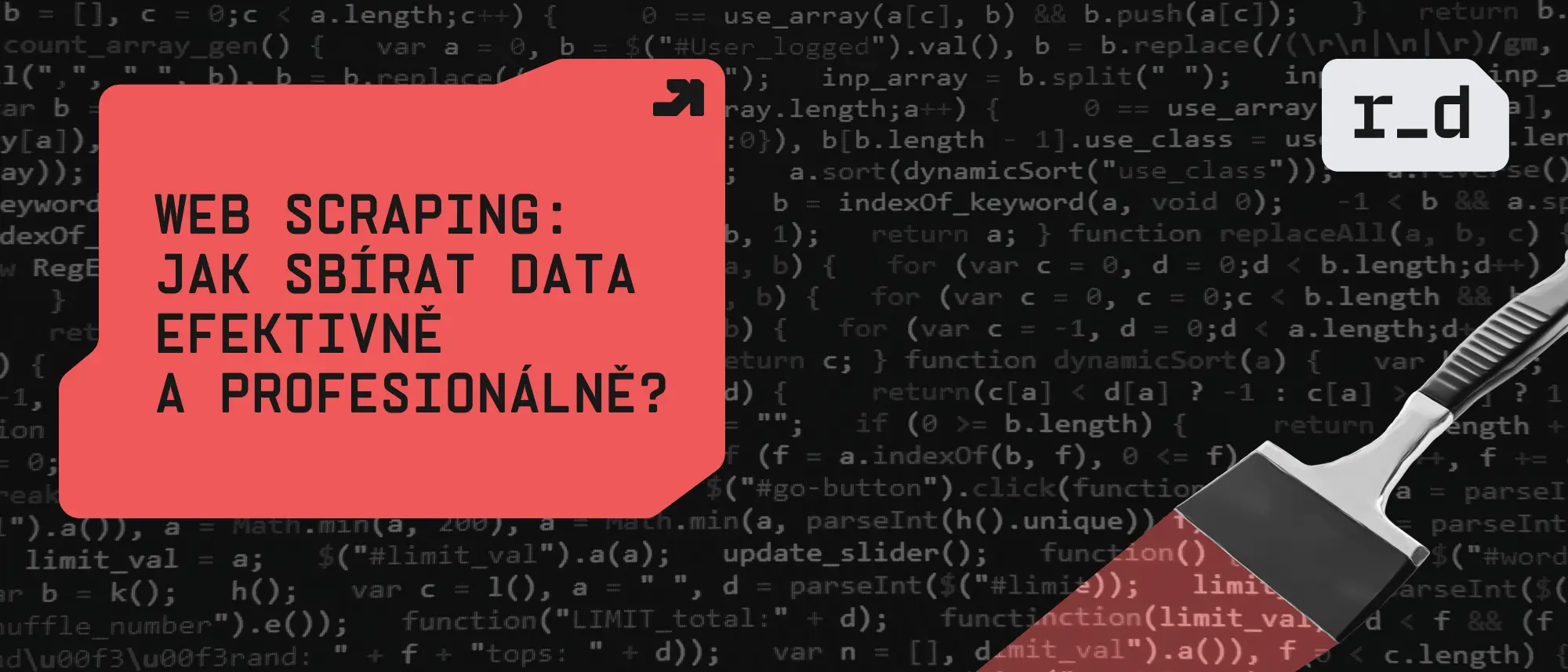 Klíč k web scrapingu