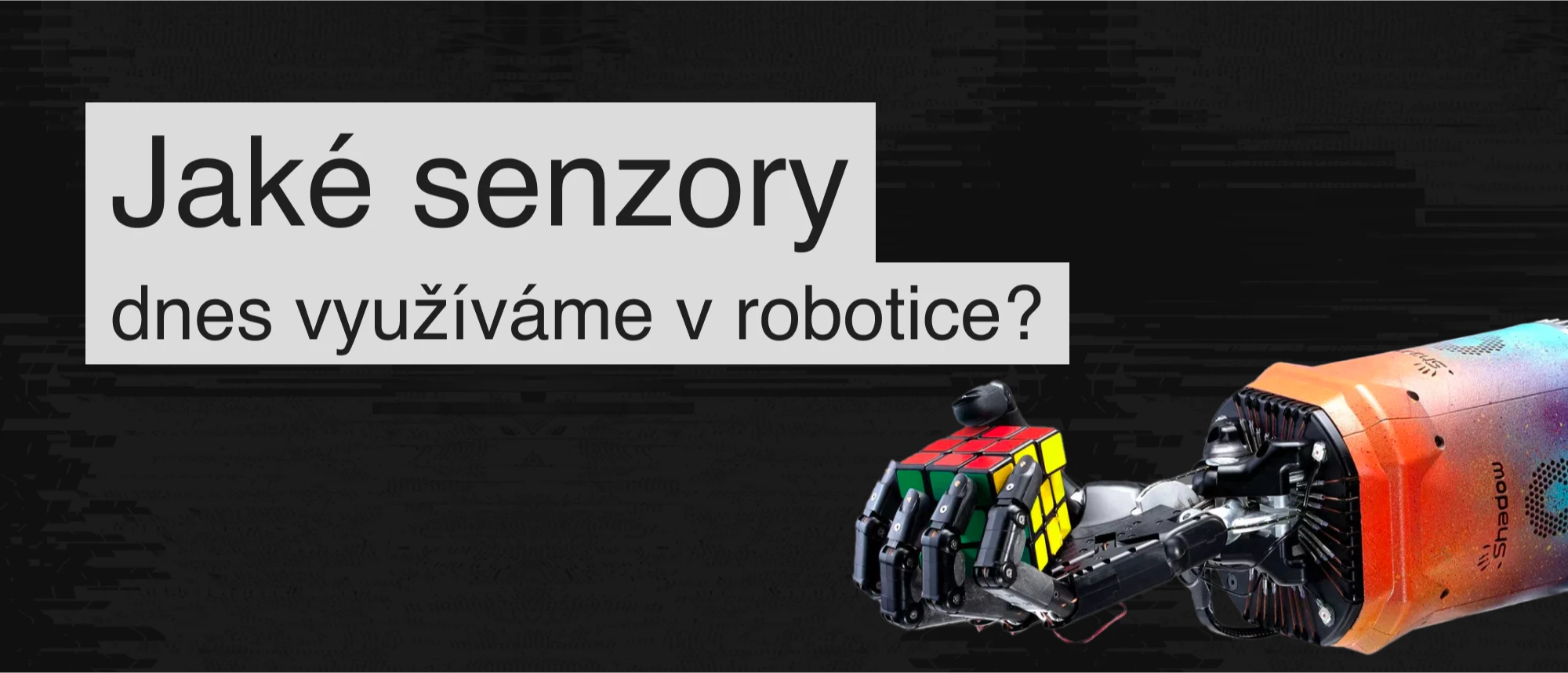 Typy senzorů v robotech